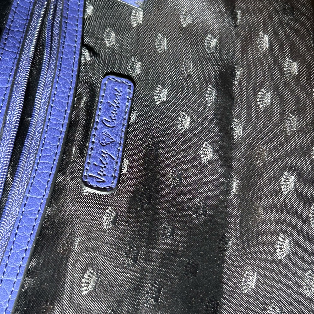 Juicy Couture Blue Crossbody Bag Approx. 15” x 10” x 4.5” - Picture 17 of 17